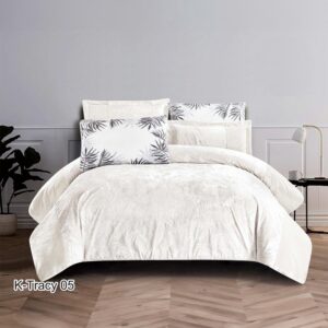 Velvet Comforter King Size 6 PCS