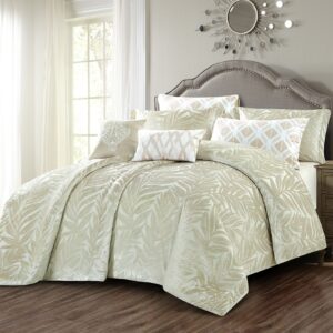 طقم لحاف جاكار وفرو مفرد ونص 4 قطع