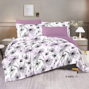 Printed Twin Size Comforter Set 4 PCS