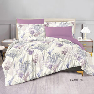 Printed Twin Size Comforter Set 4 PCS