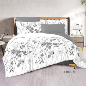 Printed Twin Size Comforter Set4 PCS