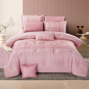 FREDA Comforter King Size 8 Pcs Set