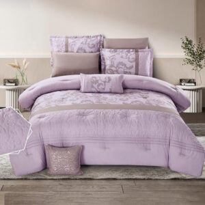 FREDA Comforter King Size 8 Pcs Set