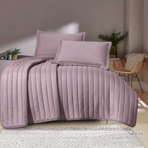 HAMPTON Bedspread King Size 6-PCS طقم مفرش سرير صيفي مضغوط مجوز 3 قطع