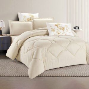 Stripy Comforter King Size 6 Pcs Set