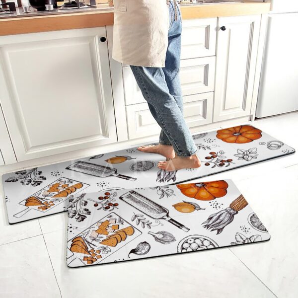 Memory Foam Kitchen Mat Set