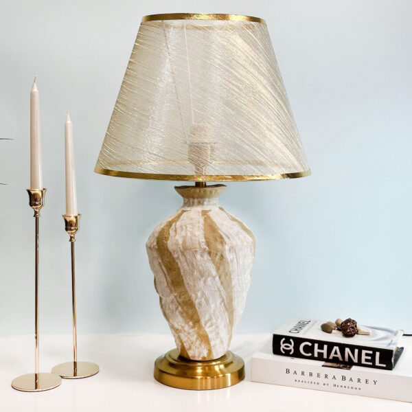 Ceramic Table Lamp 64cm Hight