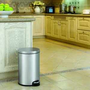 EKO® Classic Stainless Steel Step Bin 12L