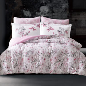 SOFIA Patterned King Comforter Set, 6 PCS