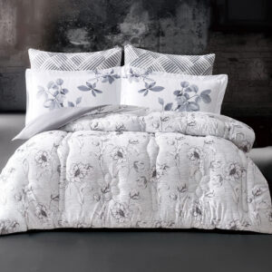 SOFIA Patterned King Comforter Set, 6 PCS