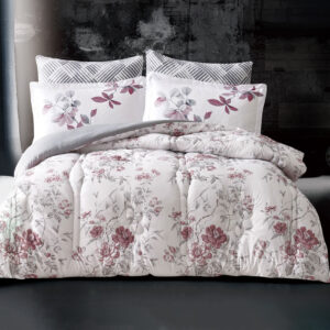 SOFIA Patterned King Comforter Set, 6 PCS