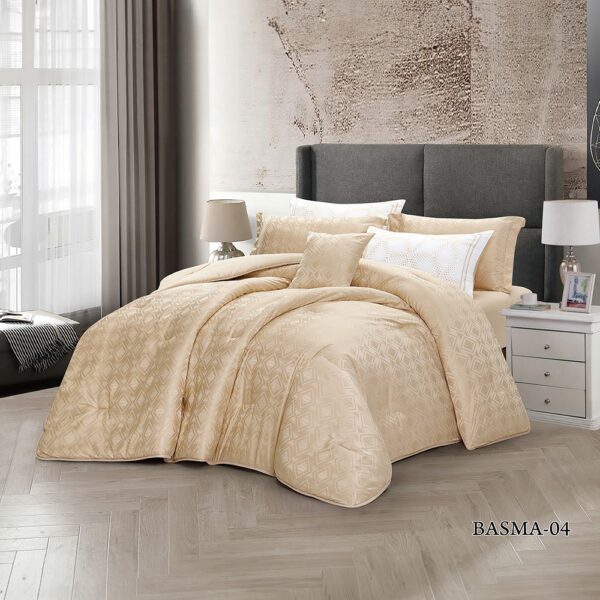 Basma Duvet Cover King Size 6-Pcs Set