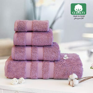 Fluffy Egyptian Cotton Towel (Violet) منشفة فلافي قطن مصري (ليلكي)