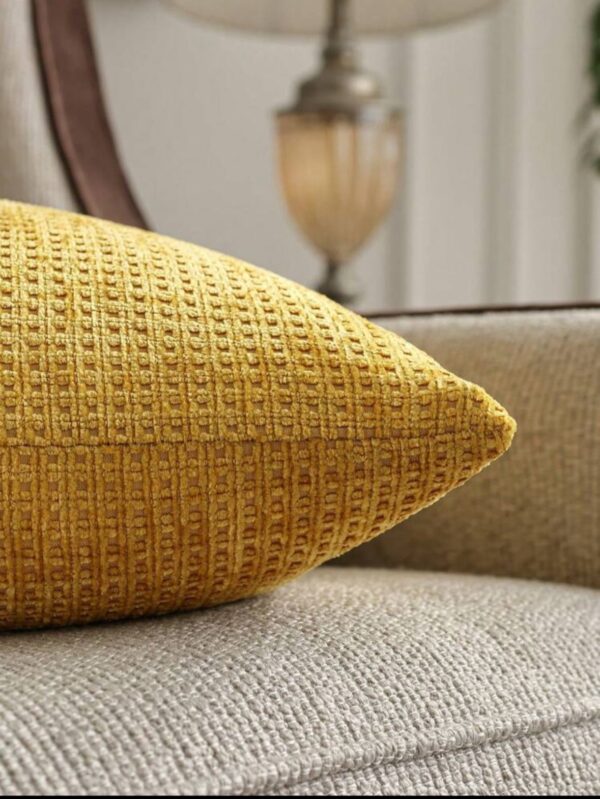 Textured cushions cover