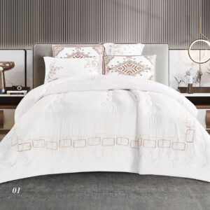 TARA Comforter King Size Set 6 Pcs