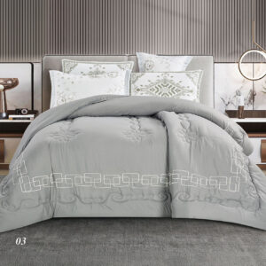 TARA Comforter King Size Set 6 Pcs