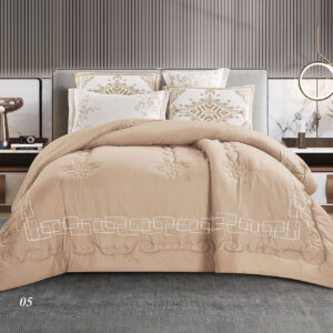 TARA Comforter King Size Set 6 Pcs