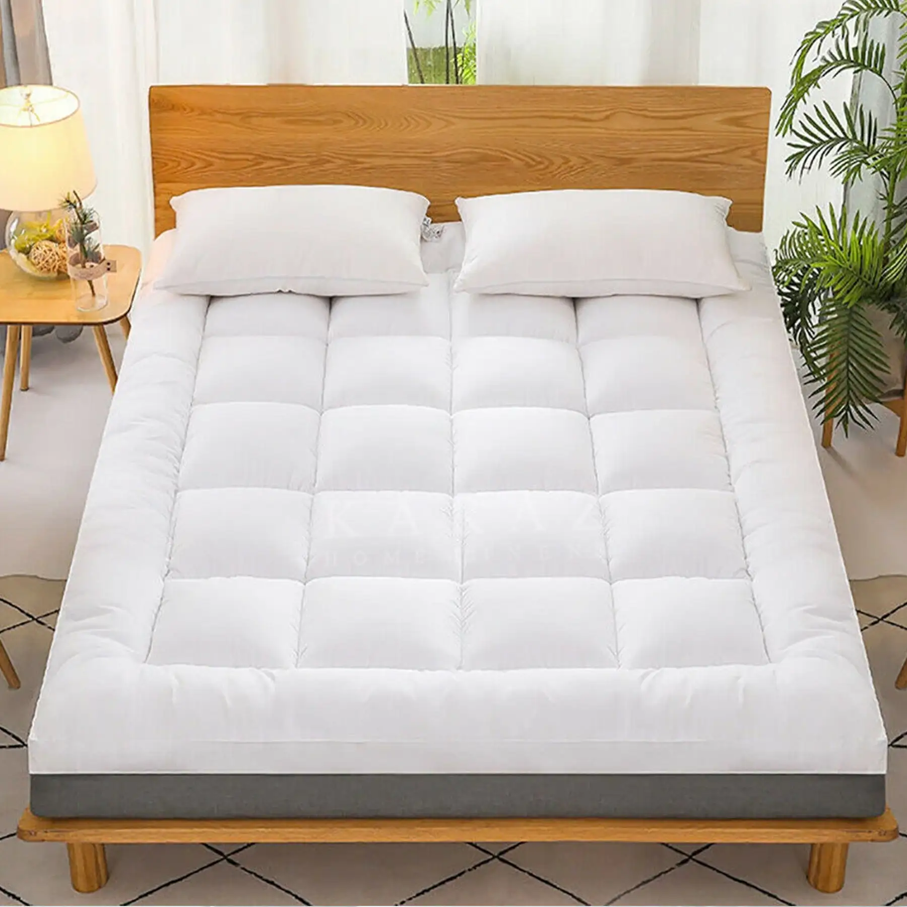 KARAZ 8cm Microfiber Mattress Topper