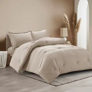 whisper duvet cover set beige