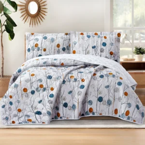 Daiana printed comforter set king size 3 pieces