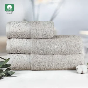 Jacquard-K1 Egyptian Cotton Towel (Silver)