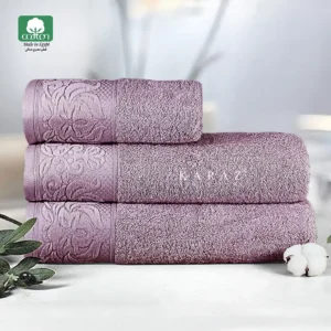 Jacquard-K1 Egyptian Cotton Towel (Mauve)