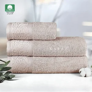 Jacquard-K1 Egyptian Cotton Towel (Beige)