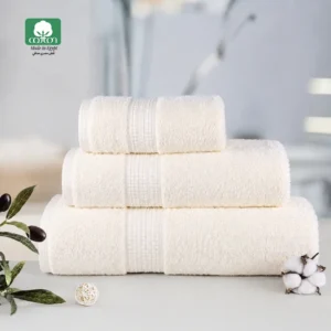 AK1 Egyptian Cotton Towel (Creamy)
