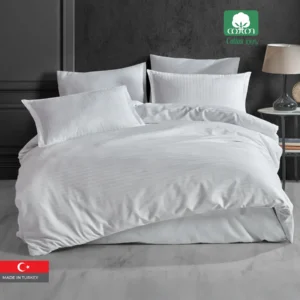 100% Cotton 210 TC King Size Hotel Comforter Set 6 PCS