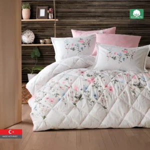 PALITRA 100% Cotton King Size Comforter Set 6 PCS