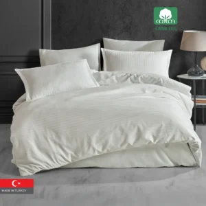 100% Cotton 210 TC King Size Hotel Comforter Set 6 PCS