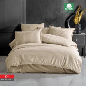 100% Cotton 210 TC King Size Hotel Comforter Set 6 PCS