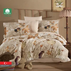 LUMINA 100% Cotton King Size Comforter Set 6 PCS