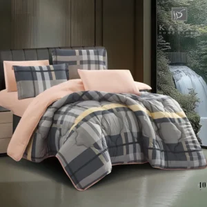 LIAN Twin Size Summer Comforter Set 4 PCS-10