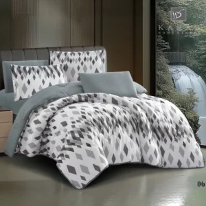 LIAN Twin Size Summer Comforter Set 4 PCS -06