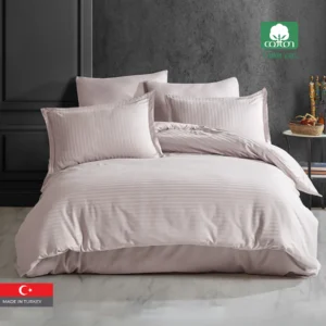 100% Cotton 210 TC King Size Hotel Comforter Set 6 PCS
