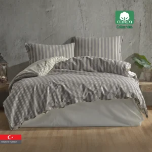 MADRAS 100% Cotton Duvet Cover Queen Size 4 PCS Set