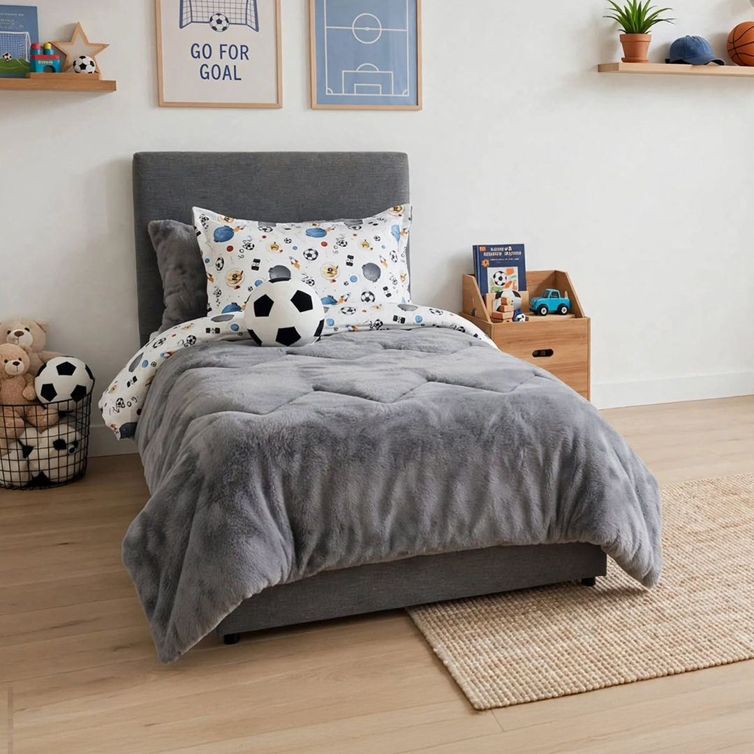 LUMIRA Twin Size Comforter Set – 5 Pieces
